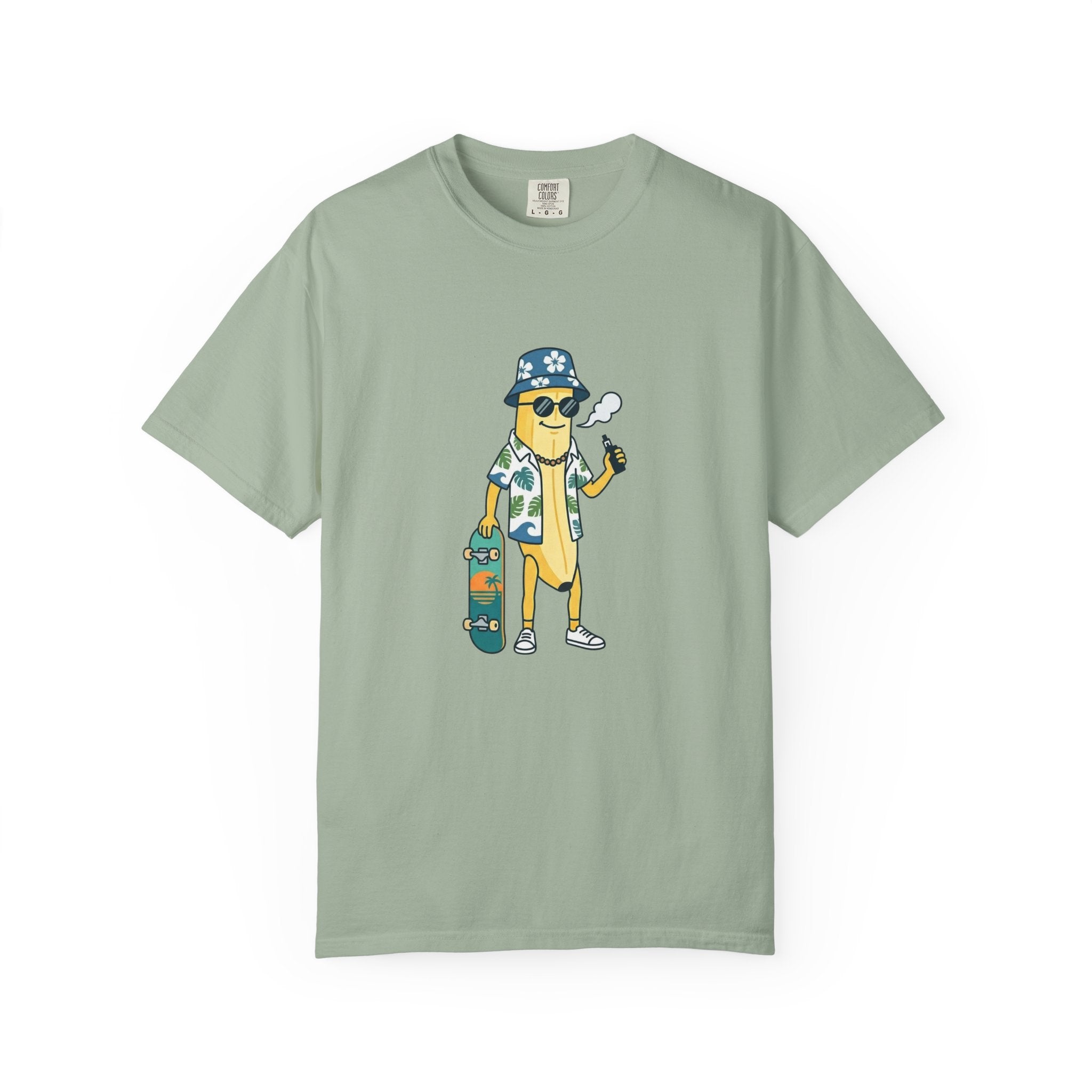 Unemployed Banana Bro V2 T-Shirt | Ironic Meme Streetwear & Minimalist Graphic Tee