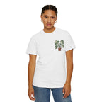 "Grow Through What You Go Through" Variegated Monstera Shirt - Rare Plant Botanical Tee