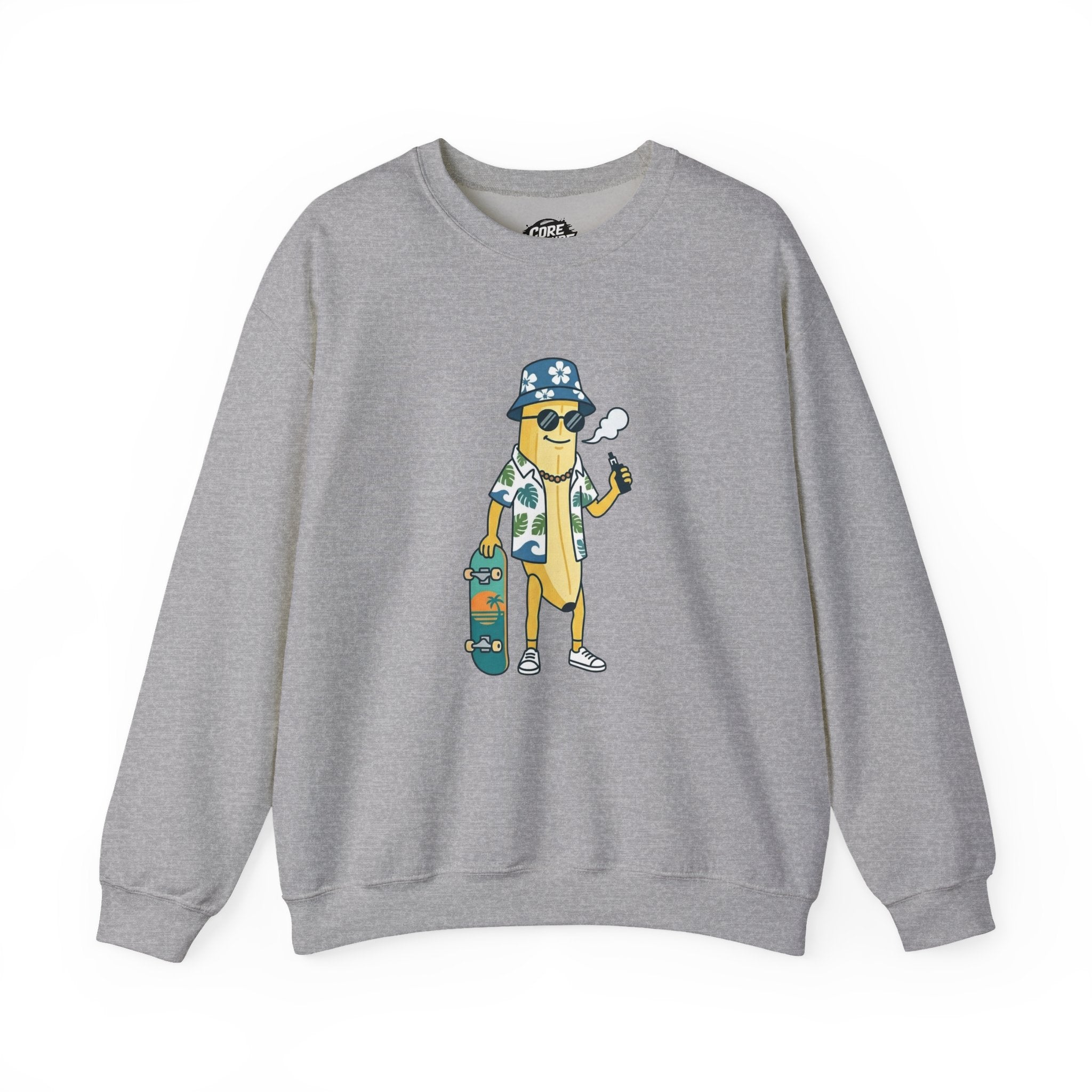 Unemployed Banana Bro Sweatshirt | Core Culture Meme streetwear