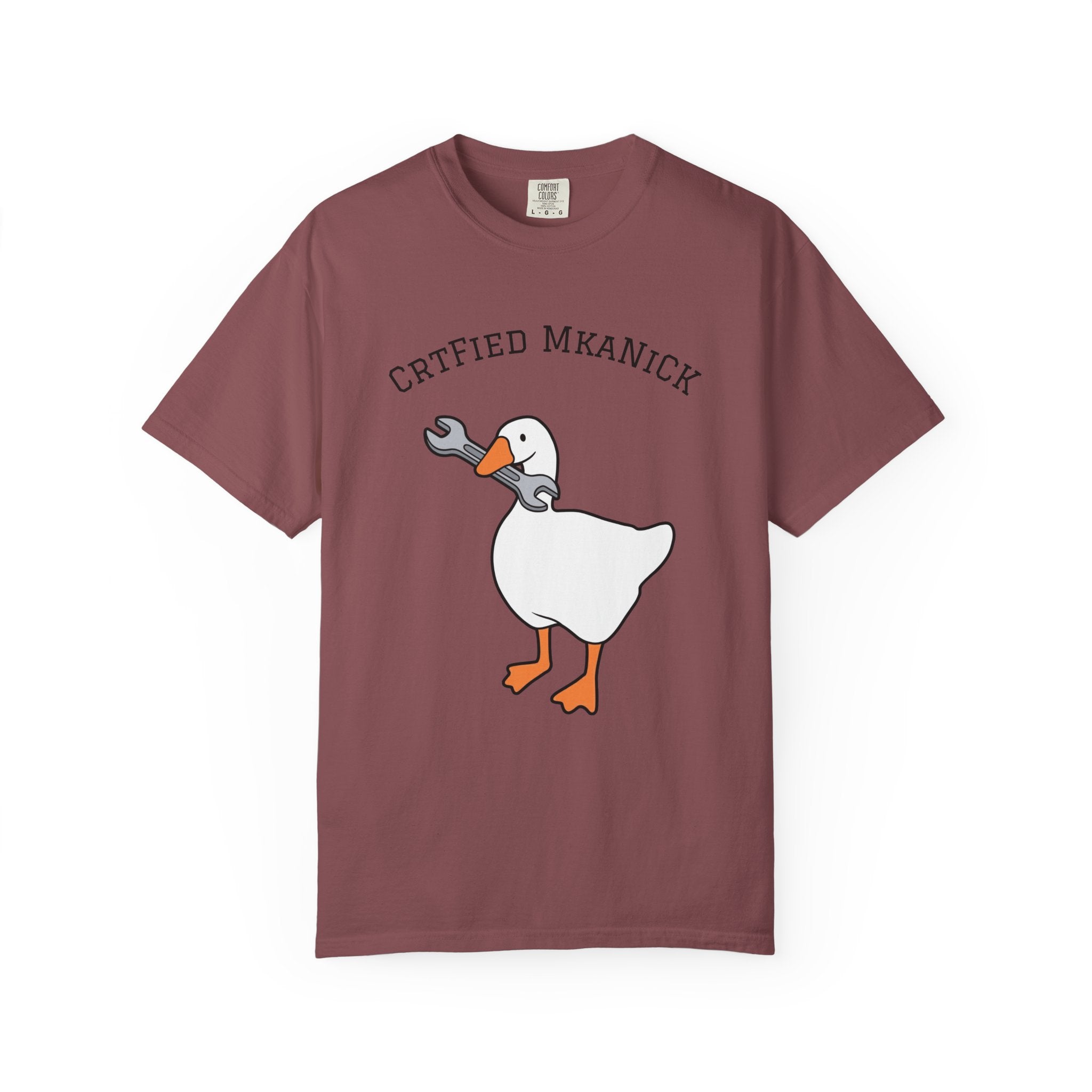 Certified Mechanic Goose T-Shirt | Core Culture Meme Streetwear