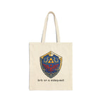 Tote — "brb on a sidequest" Gamer Shield Graphic