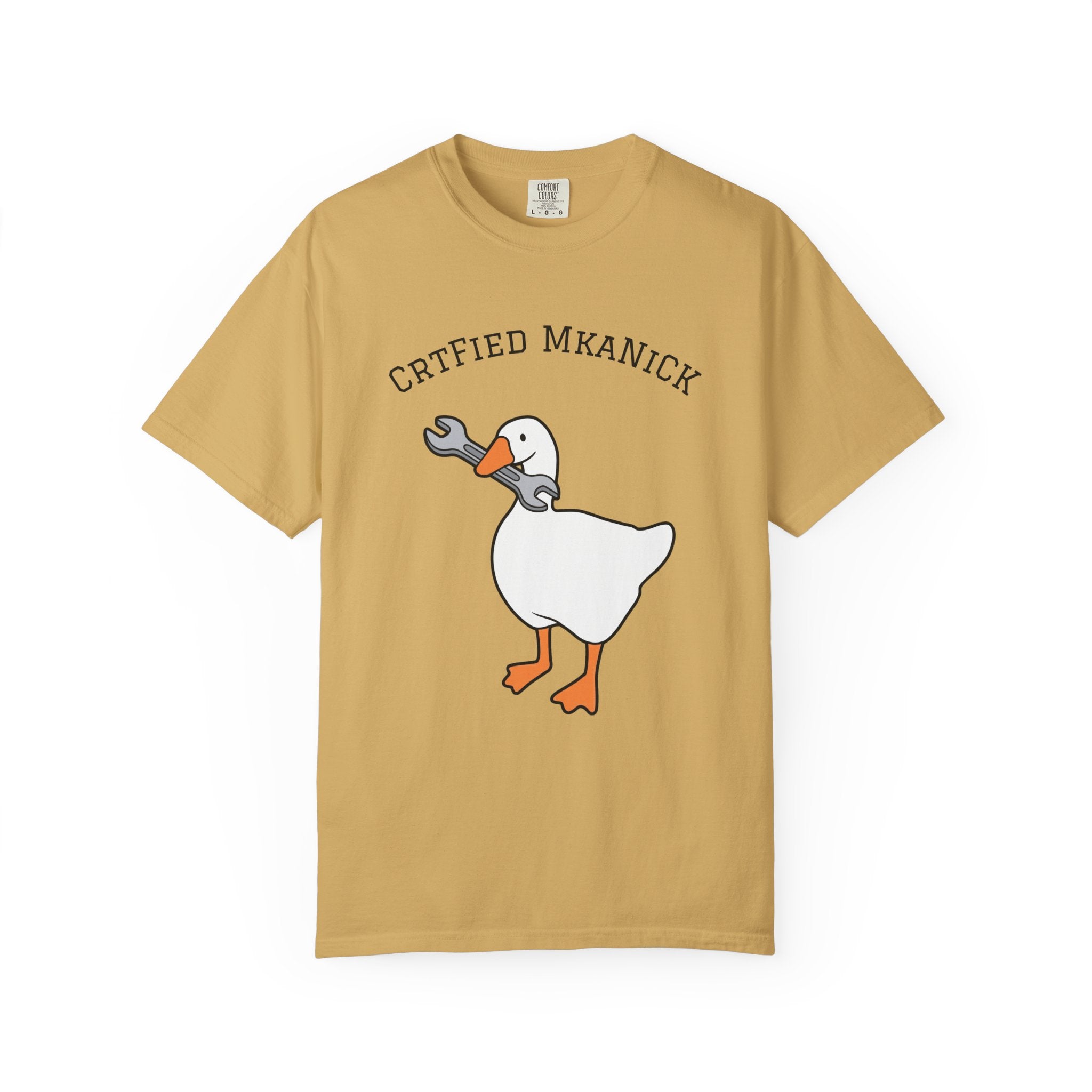 Certified Mechanic Goose T-Shirt | Core Culture Meme Streetwear