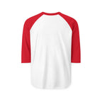 "Anatomy of a Sushi Roll" Raglan Tee - Vintage Japanese Science Baseball Shirt