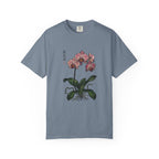 Orchid Botanical T-Shirt — Vintage Asian Floral Illustration