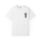 Grow Through What You Go Through Snake Plant Shirt - Botanical Graphic Tee