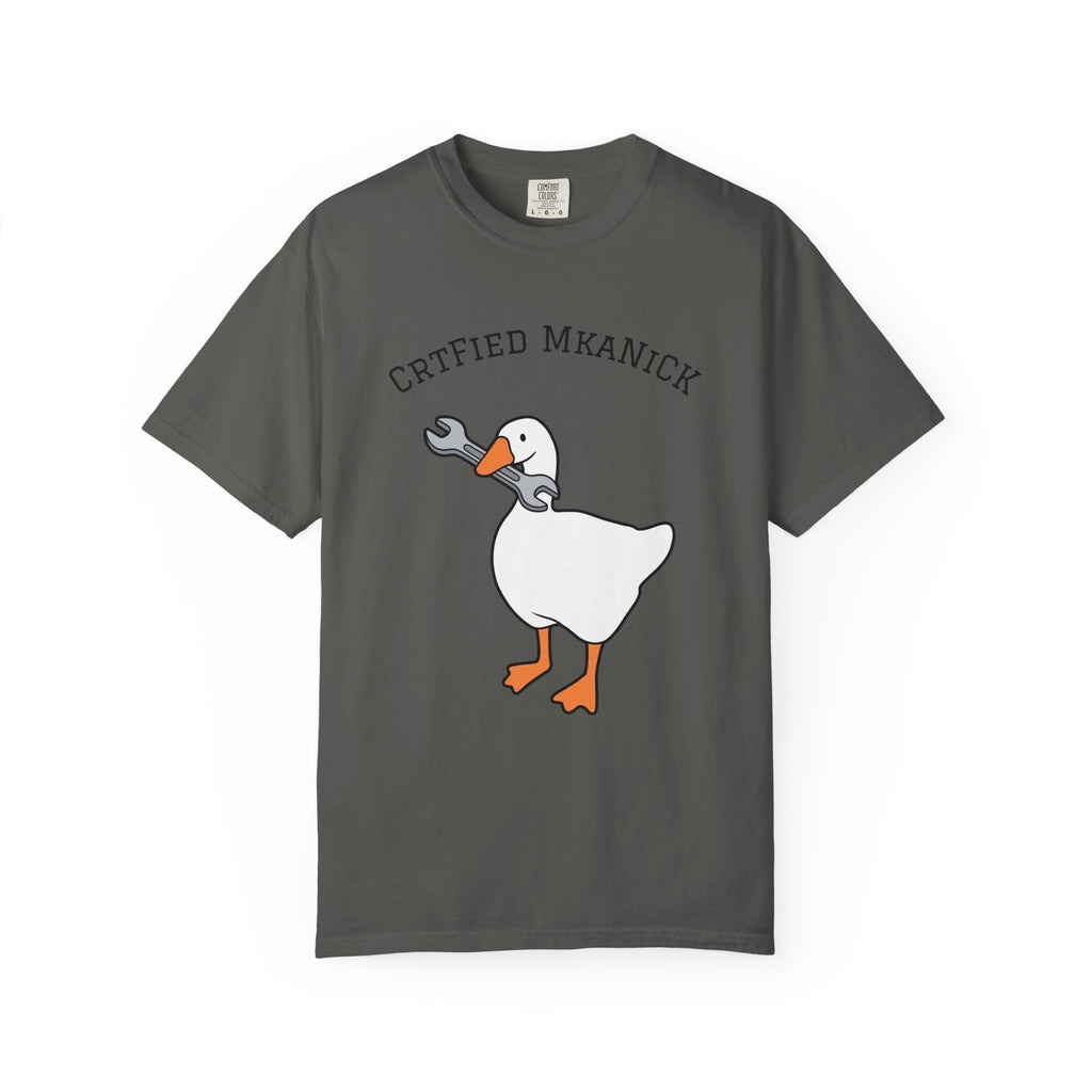 Certified Mechanic Goose T-Shirt | Core Culture Meme Streetwear