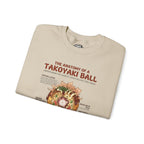"Anatomy of a Takoyaki" Sweatshirt - Japanese Street Food Science Crewneck
