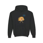 Youth Hoodie — Cute Walking Taco Graphic "So Good!" Kids Pullover