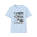"Plant Care" Crewneck T-Shirt  — 'Magazine styled' Graphic
