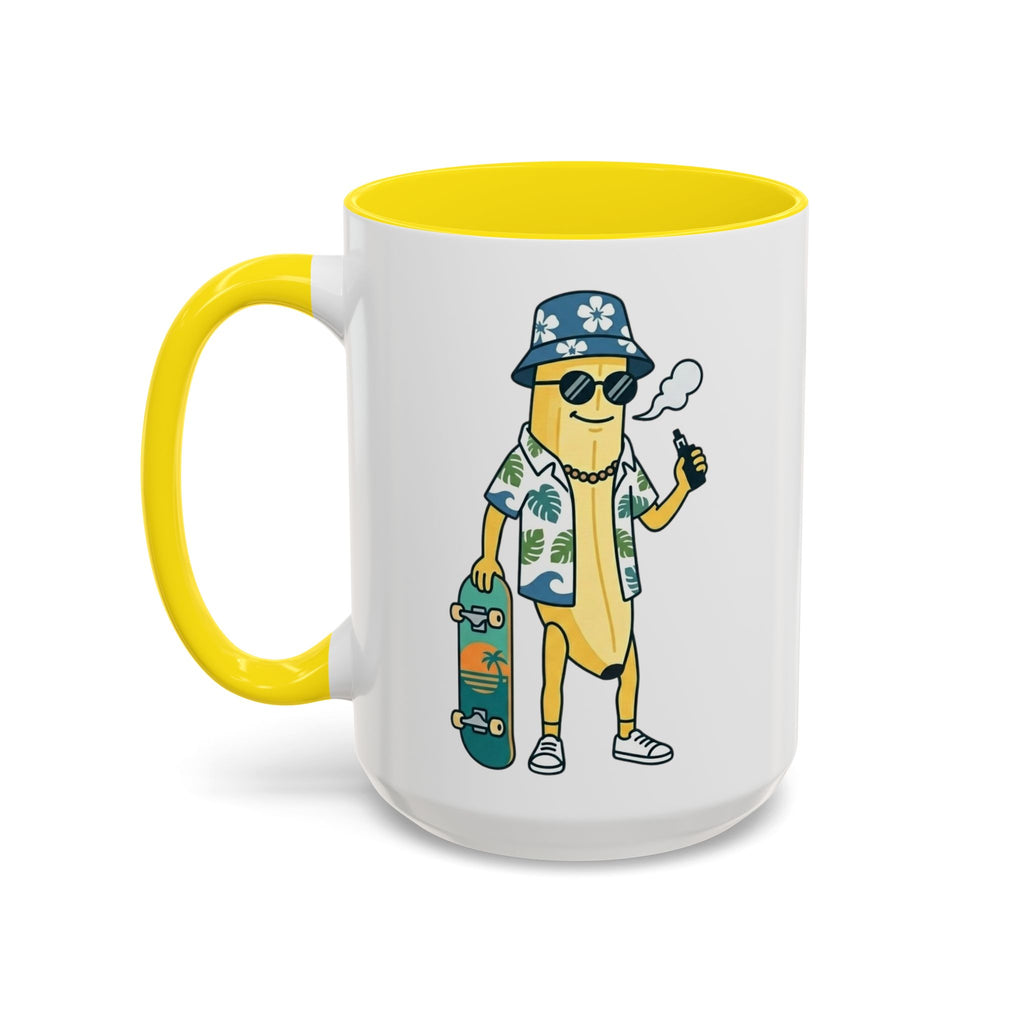 Cool Banana Coffee Mug — Funny Morning Coffee Mug (11/15oz)