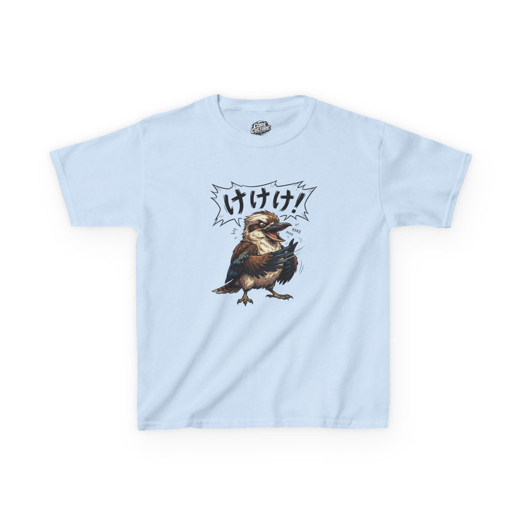 Cackling in Kanji Kookaburra T-Shirt – Core Culture Kids