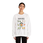"Anatomy of a Sushi Roll" Sweatshirt - Japanese Food Crewneck