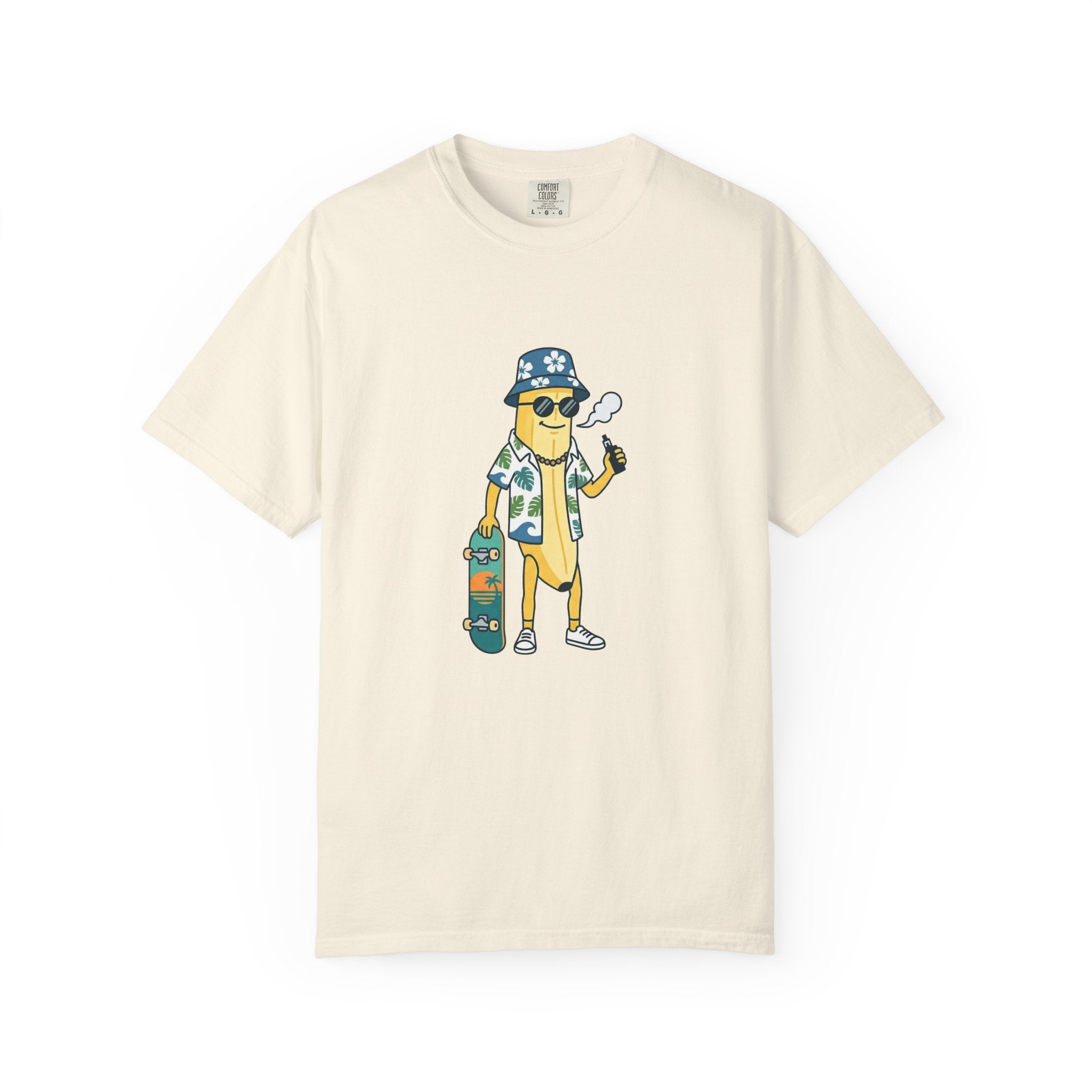 Unemployed Banana Bro V2 T-Shirt | Ironic Meme Streetwear & Minimalist Graphic Tee