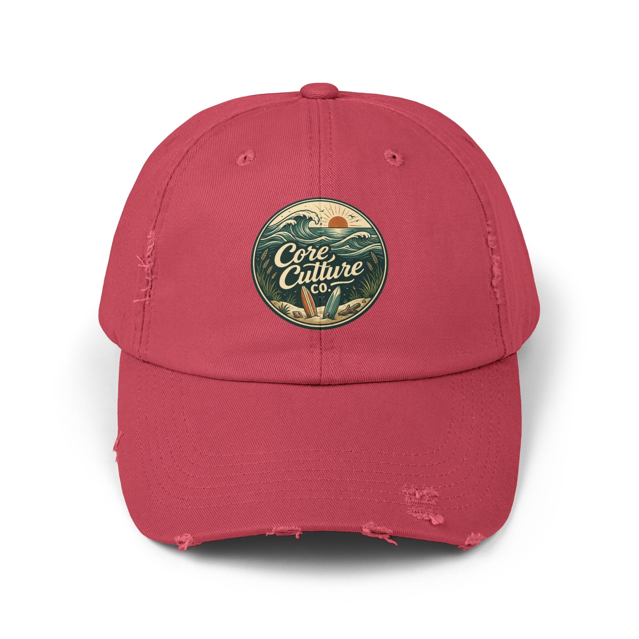 "Beached" Core Culture Distressed Cap