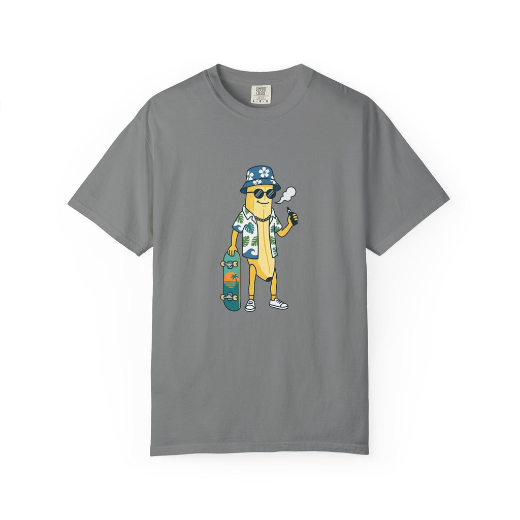 Unemployed Banana Bro V2 T-Shirt | Ironic Meme Streetwear & Minimalist Graphic Tee
