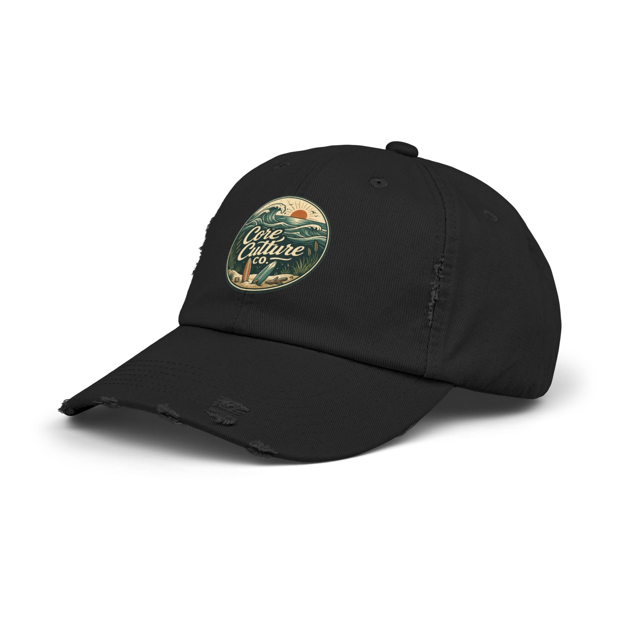 "Beached" Core Culture Distressed Cap