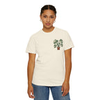 "Grow Through What You Go Through" Variegated Monstera Shirt - Rare Plant Botanical Tee