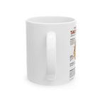 Ceramic Mug — Funny Takoyaki Recipe Illustration Coffee Cup (11oz & 15oz)