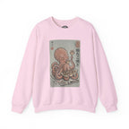 Tako Eating Takoyaki Sweatshirt | Ironic Japanese Ukiyo-e Streetwear