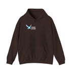 Butterfly "Listen" Hoodie — Minimal Inspirational Graphic Sweatshirt