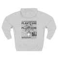"Plant Care" Drawstring Hoodie — 'Magazine styled' Graphic
