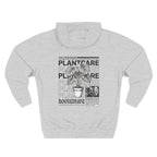 "Plant Care" Drawstring Hoodie — 'Magazine styled' Graphic