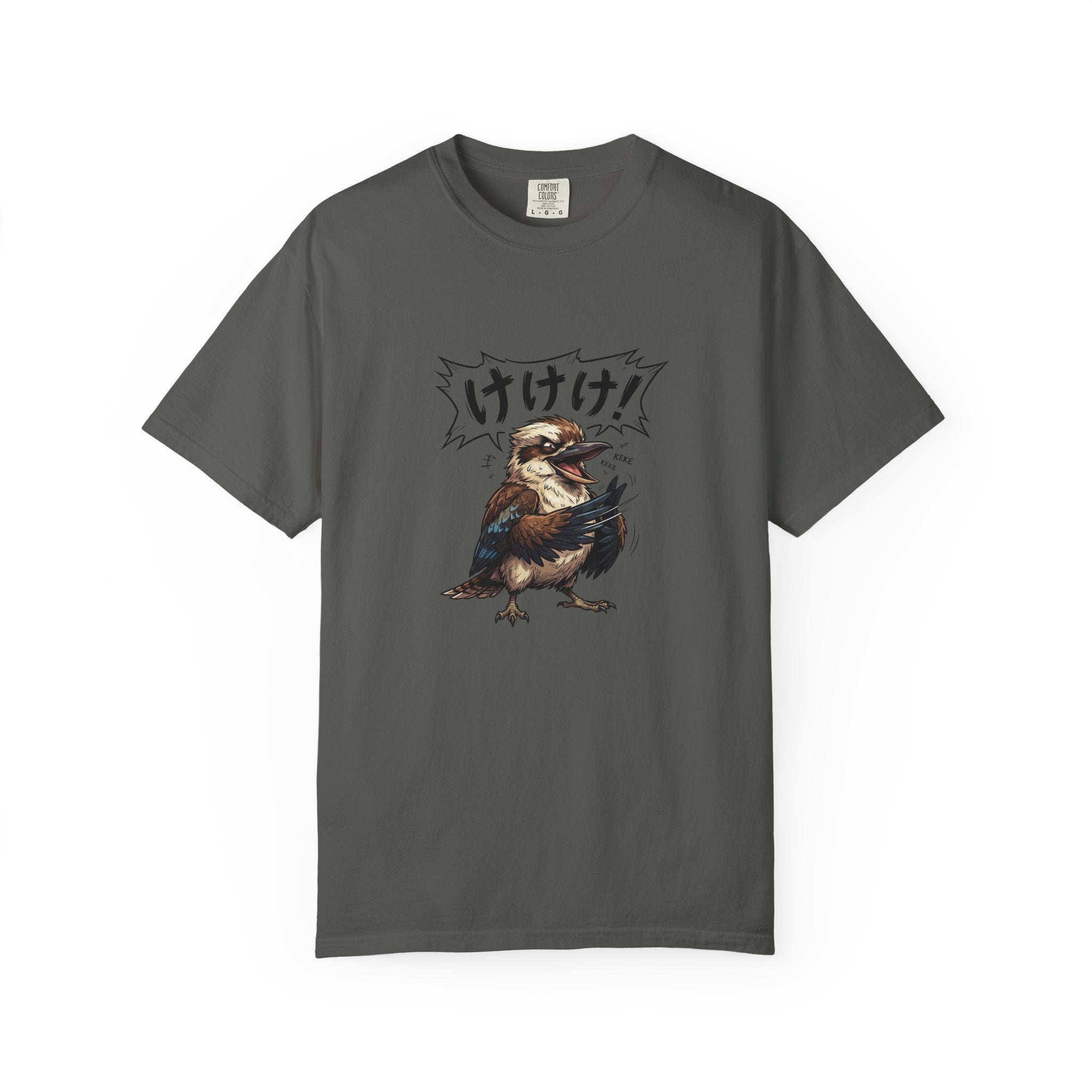 Cackling in Kanji Kookaburra T-Shirt – Core Culture Bird Tee