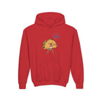 Youth Hoodie — Cute Walking Taco Graphic "So Good!" Kids Pullover