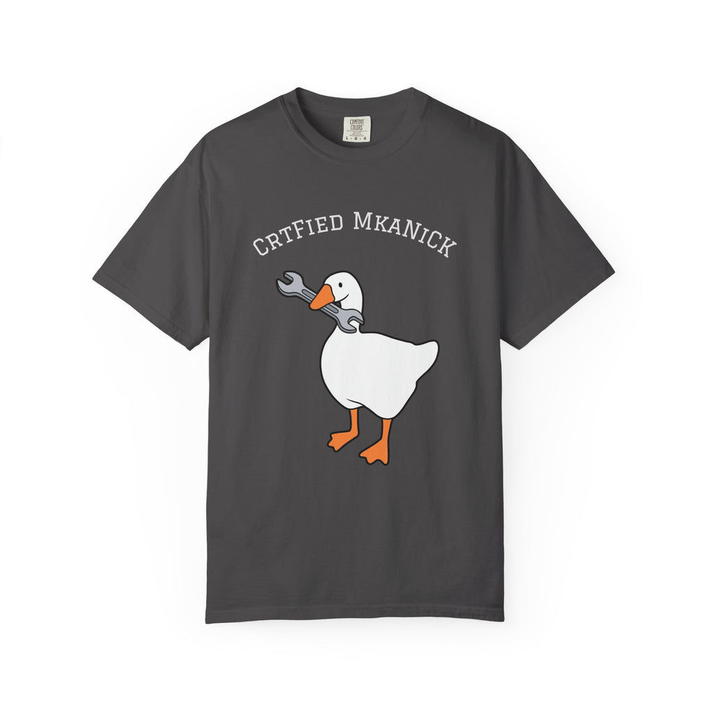 Certified Mechanic Goose T-Shirt | Core Culture Meme Streetwear