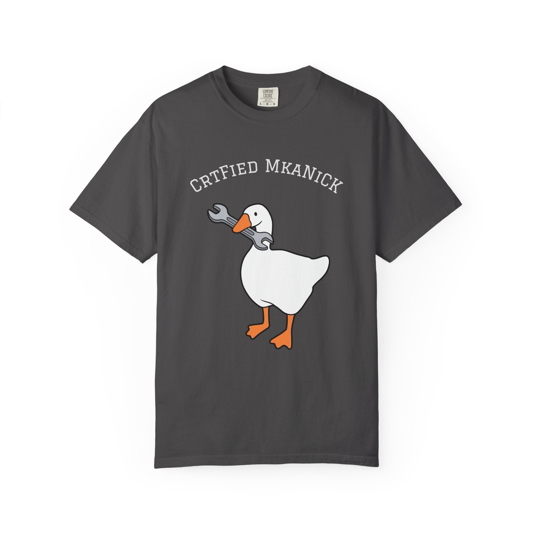 Certified Mechanic Goose T-Shirt | Core Culture Meme Streetwear