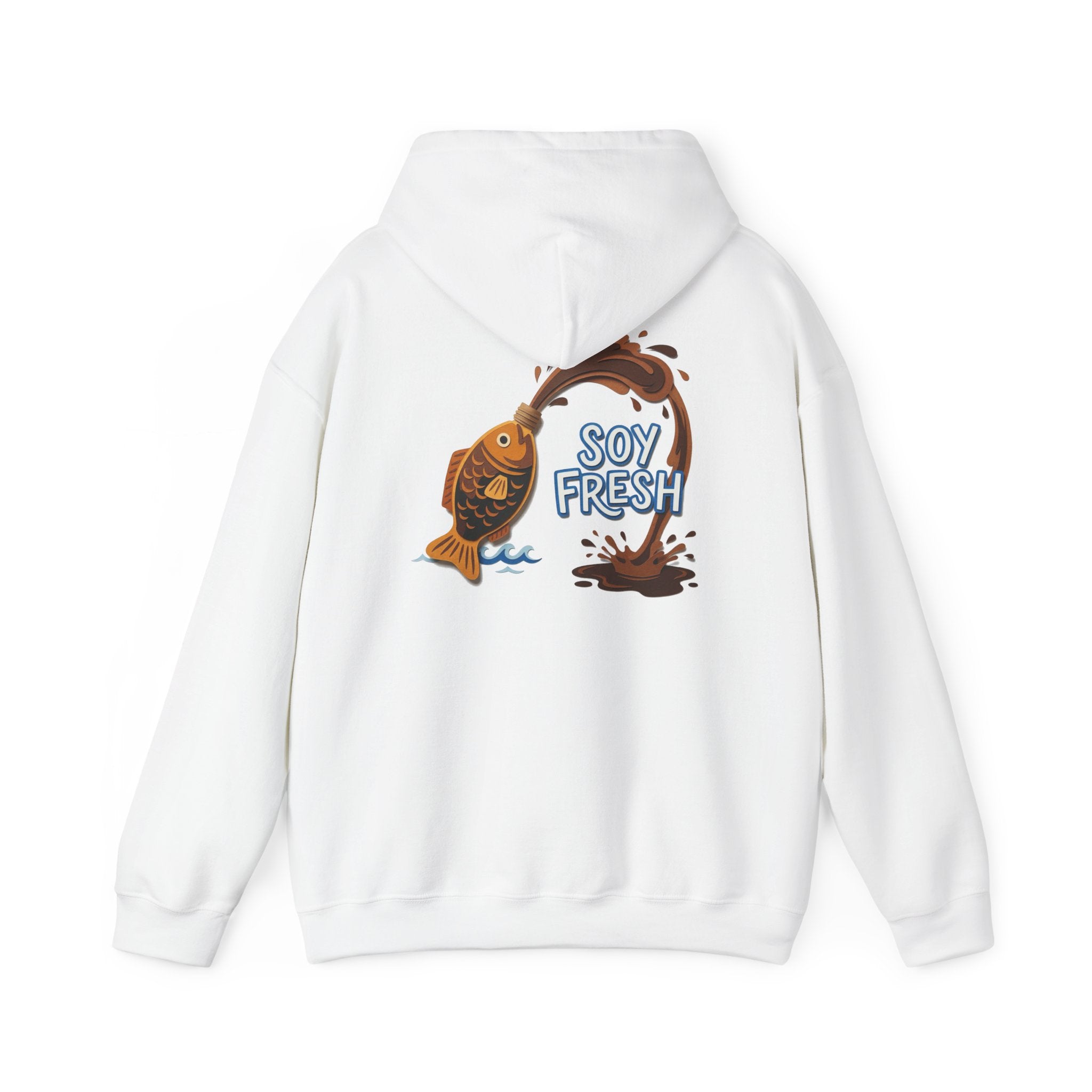 "Soy Fresh" Soy Sauce Hoodie - Japanese Core Culture Graphic Streetwear