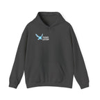 Butterfly "Listen" Hoodie — Minimal Inspirational Graphic Sweatshirt
