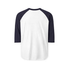 "Anatomy of a Sushi Roll" Raglan Tee - Vintage Japanese Science Baseball Shirt