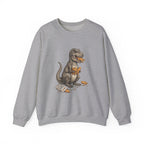 Dinosaur Eating Human Nuggies - Heavyweight Sweatshirt