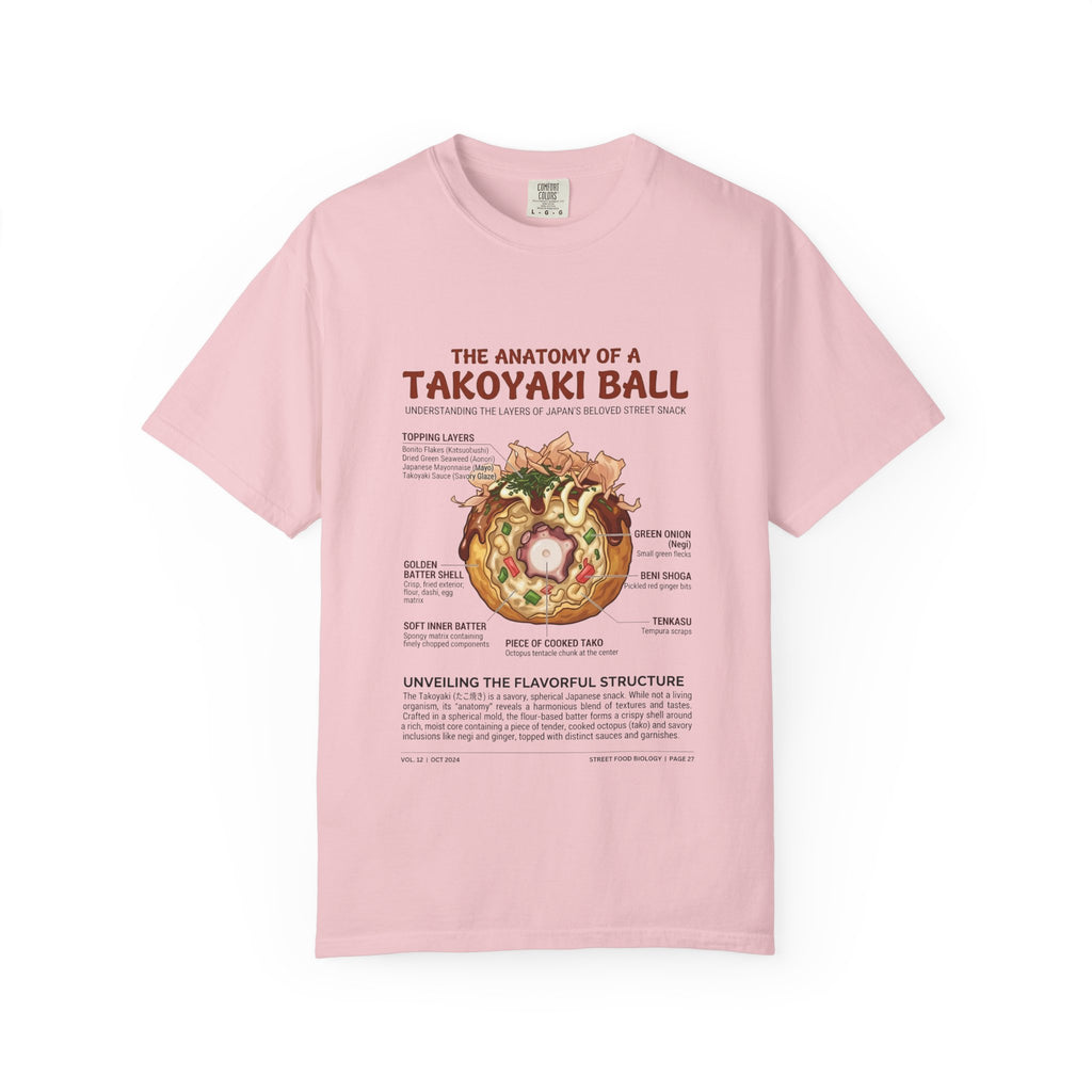 "Anatomy of a Takoyaki" T-Shirt - Japanese Street Food Science Crewneck