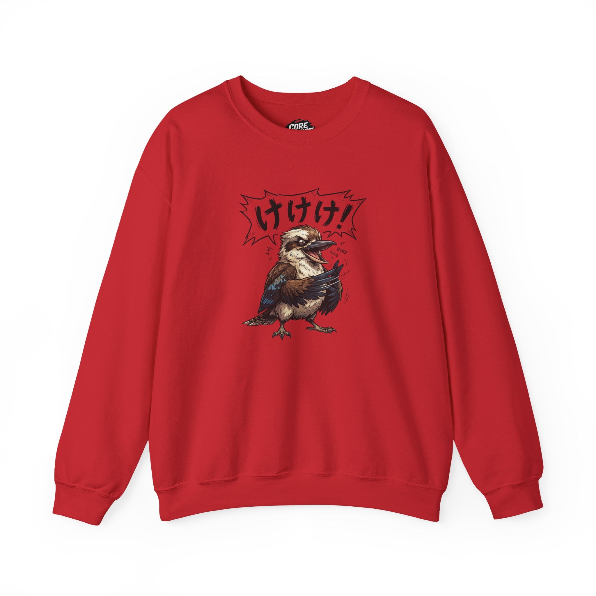 Cackling in Kanji Kookaburra Sweatshirt – Core Culture Pullover