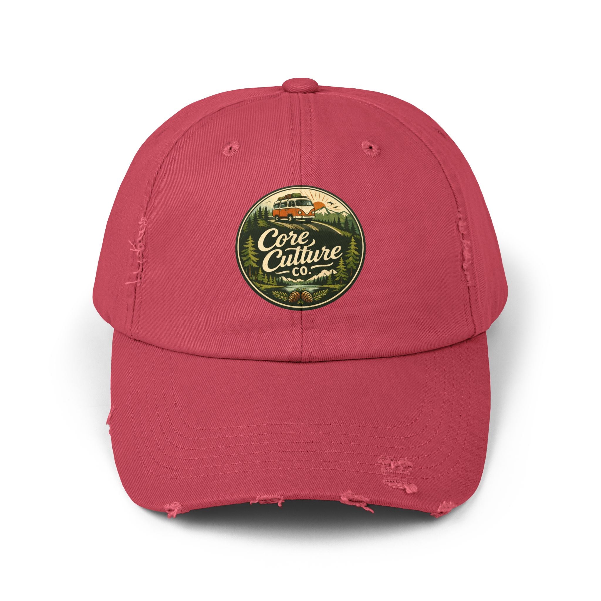 "Roadtripping" Core Culture Distressed Cap