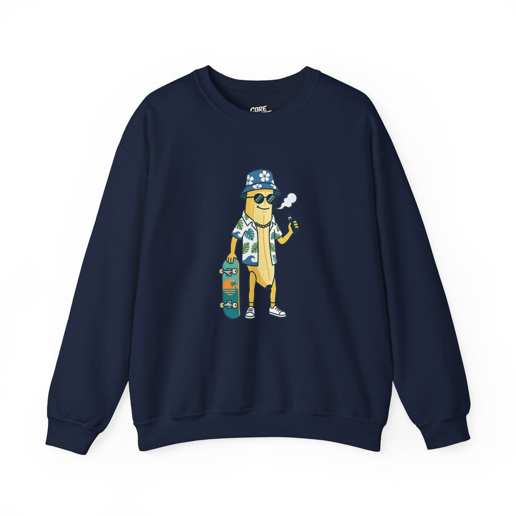Unemployed Banana Bro Sweatshirt | Core Culture Meme streetwear