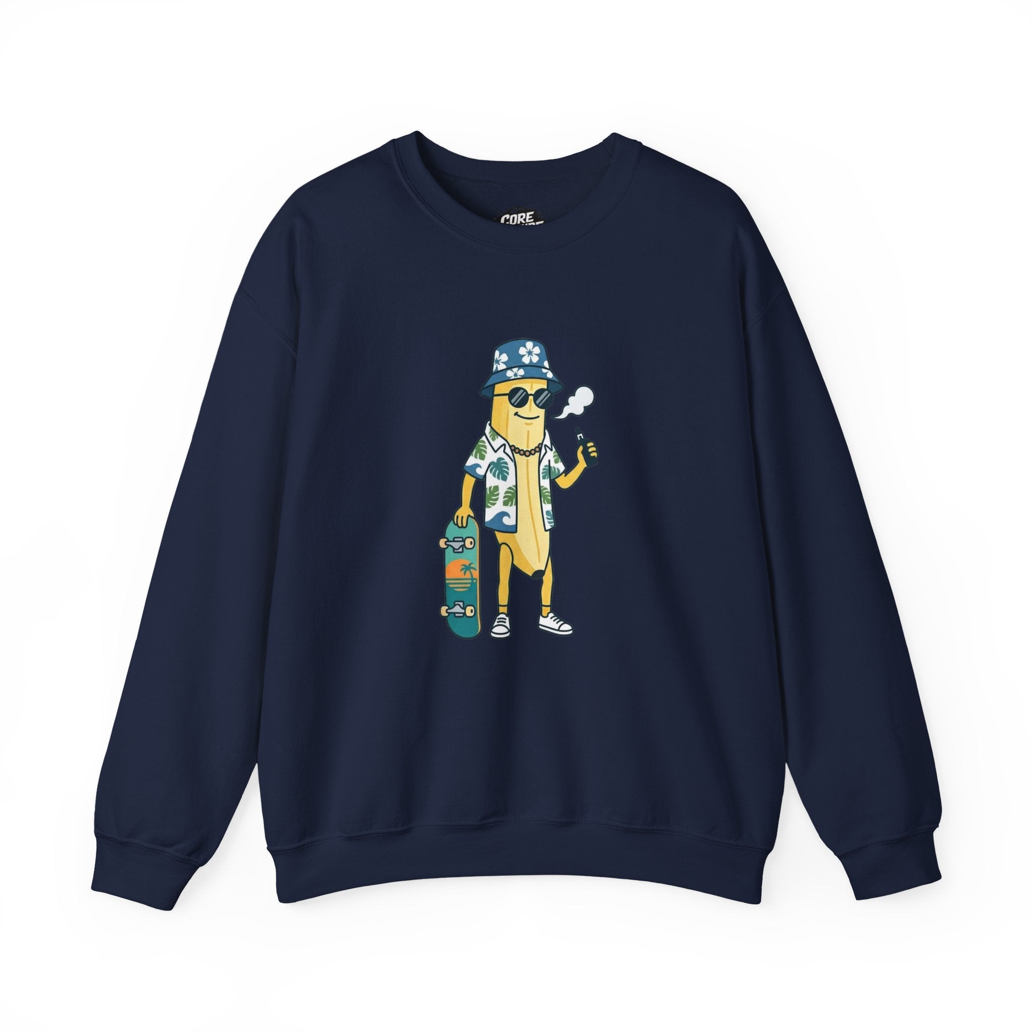 Unemployed Banana Bro Sweatshirt | Core Culture Meme streetwear