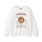 "Anatomy of a Takoyaki" Sweatshirt - Japanese Street Food Science Crewneck