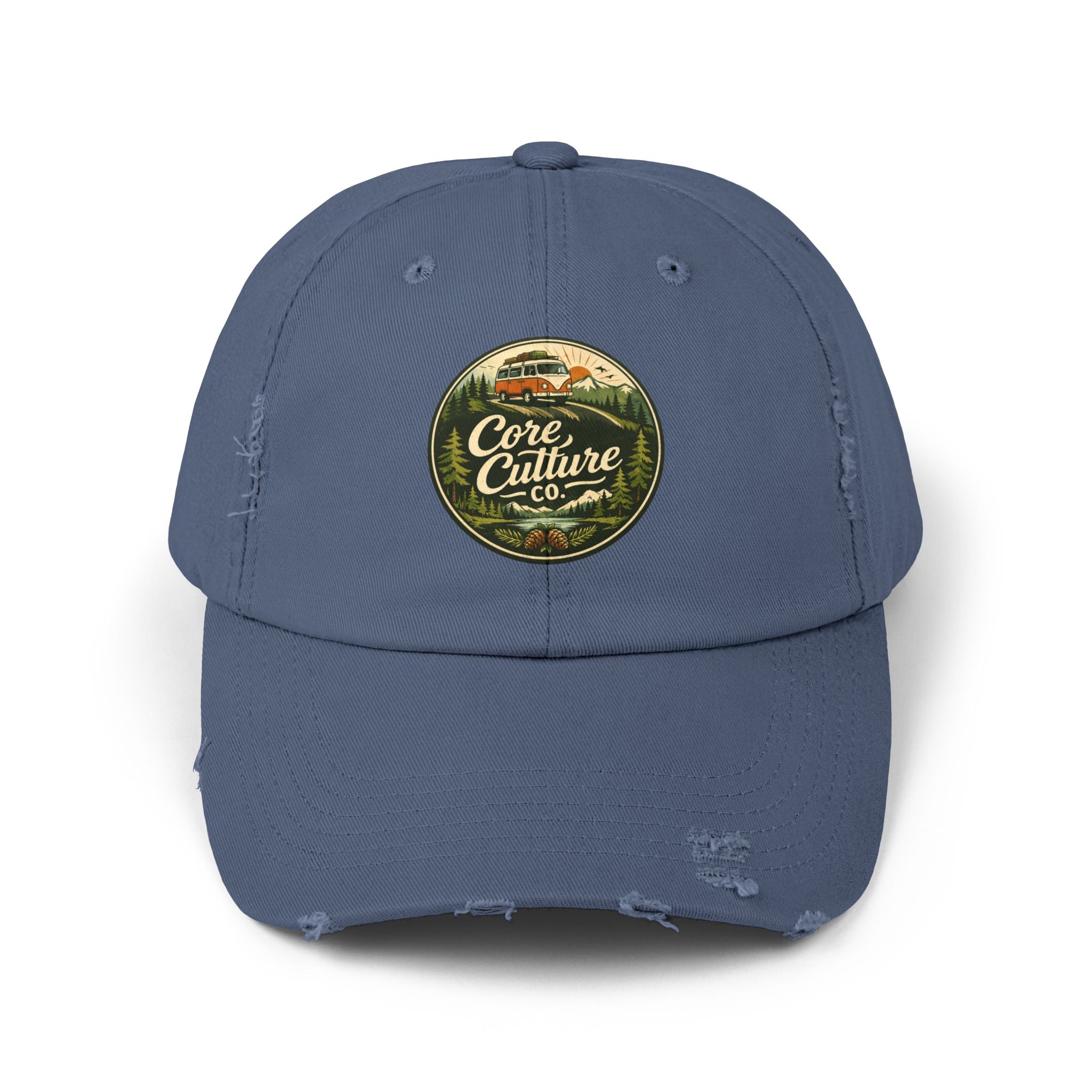 "Roadtripping" Core Culture Distressed Cap