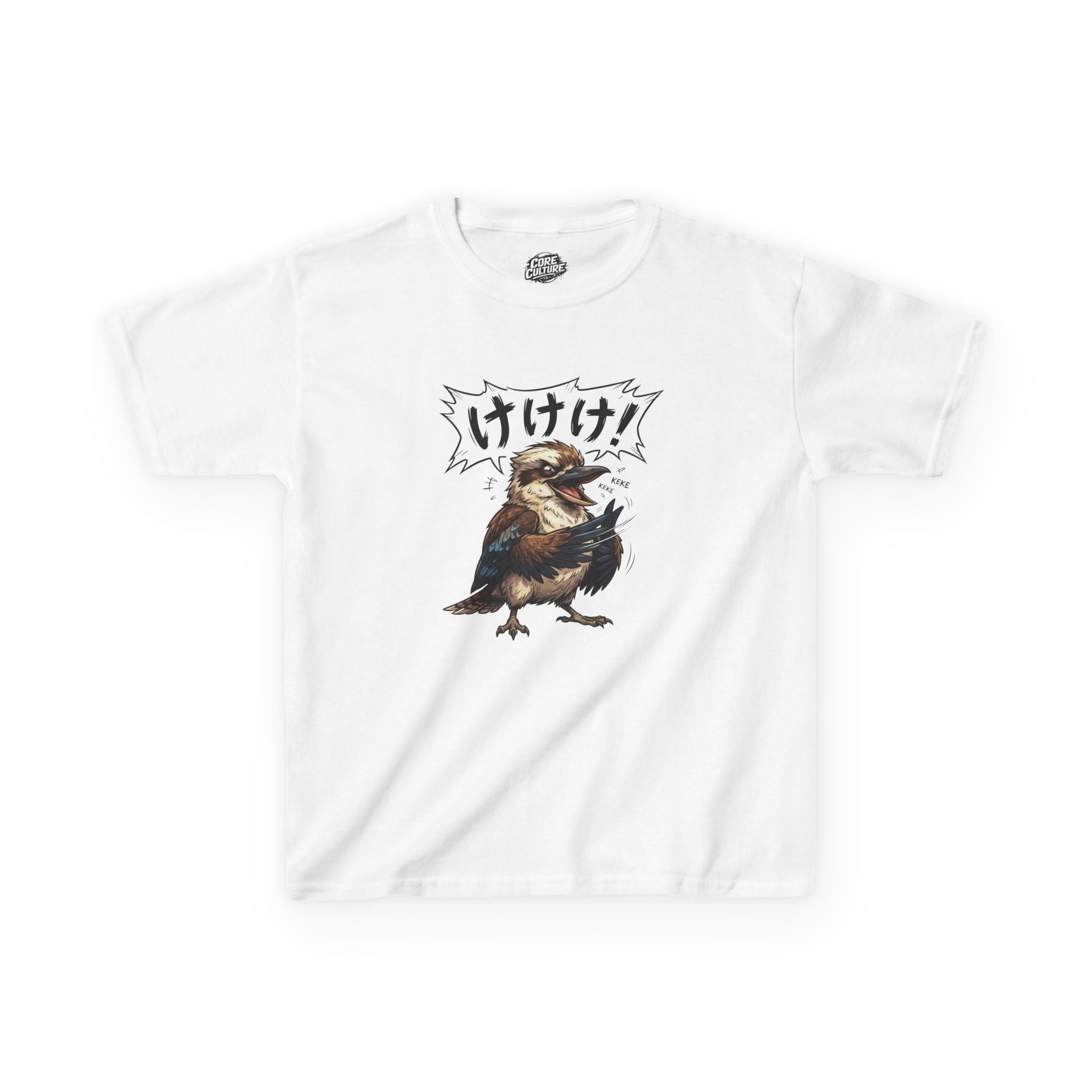 Cackling in Kanji Kookaburra T-Shirt – Core Culture Kids