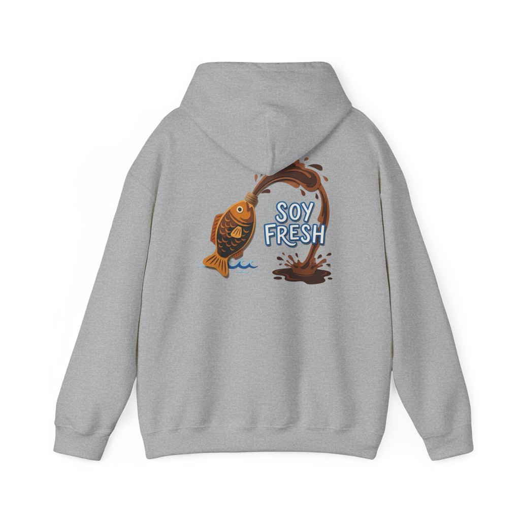 "Soy Fresh" Soy Sauce Hoodie - Japanese Core Culture Graphic Streetwear