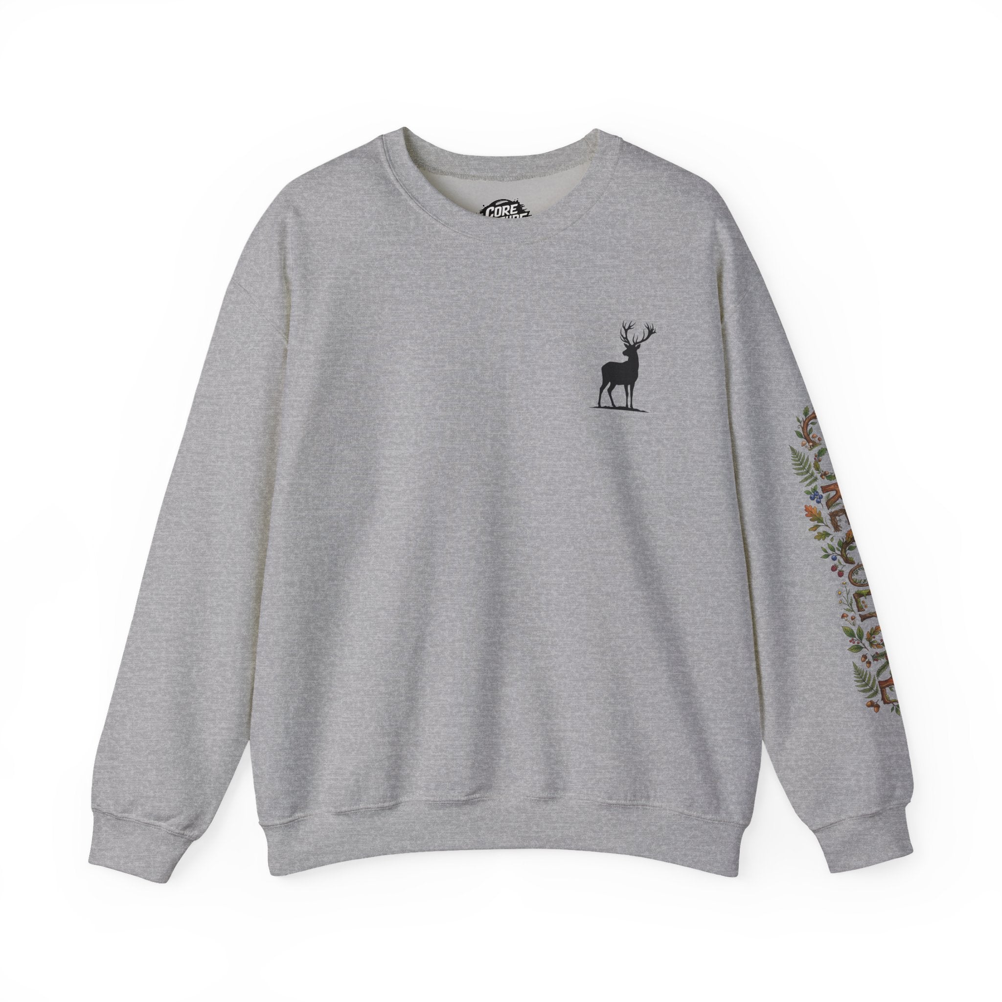 Nature Scene Crewneck Sweatshirt — Woodland Nature Pullover