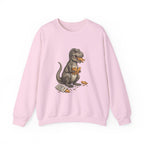 Dinosaur Eating Human Nuggies - Heavyweight Sweatshirt
