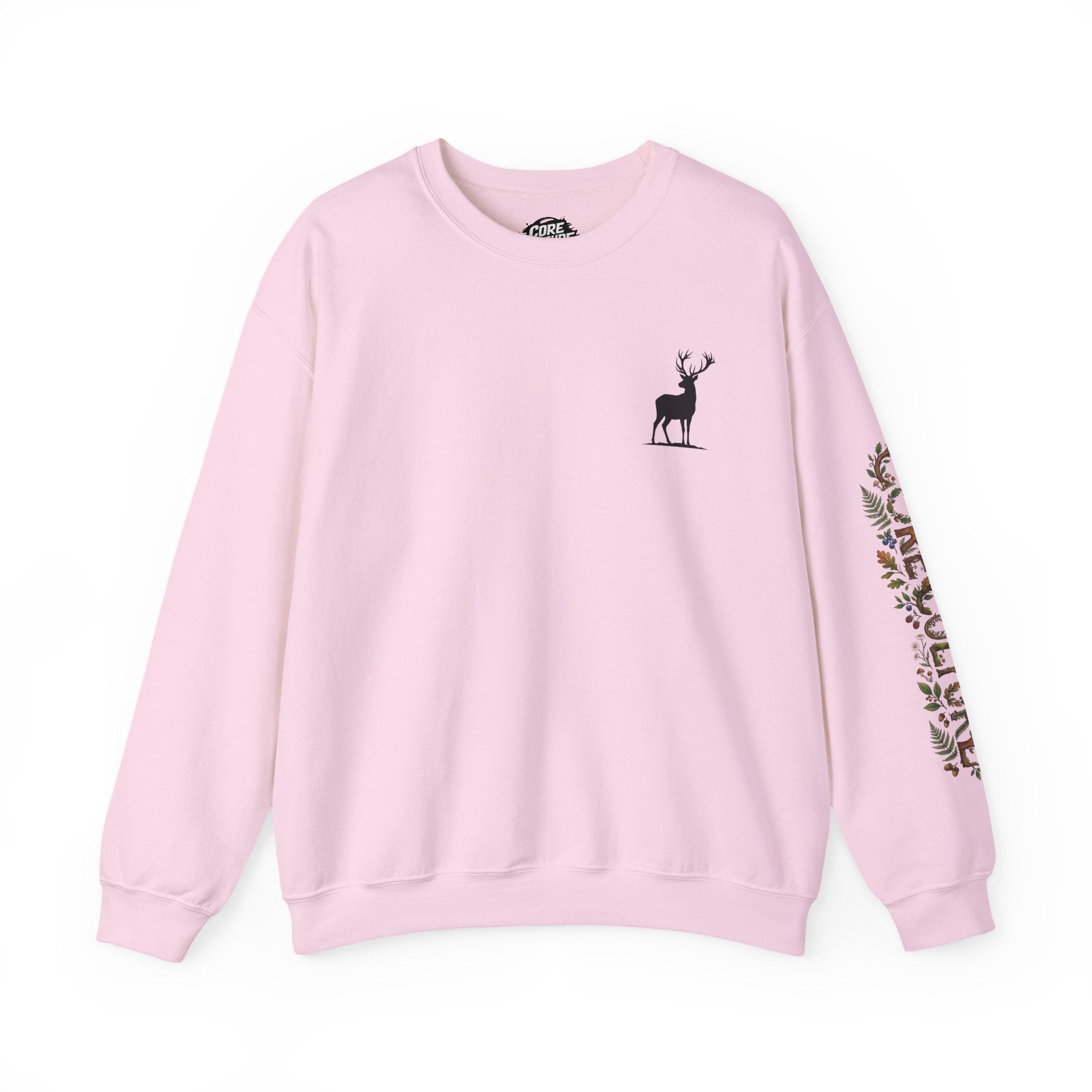 Nature Scene Crewneck Sweatshirt — Woodland Nature Pullover