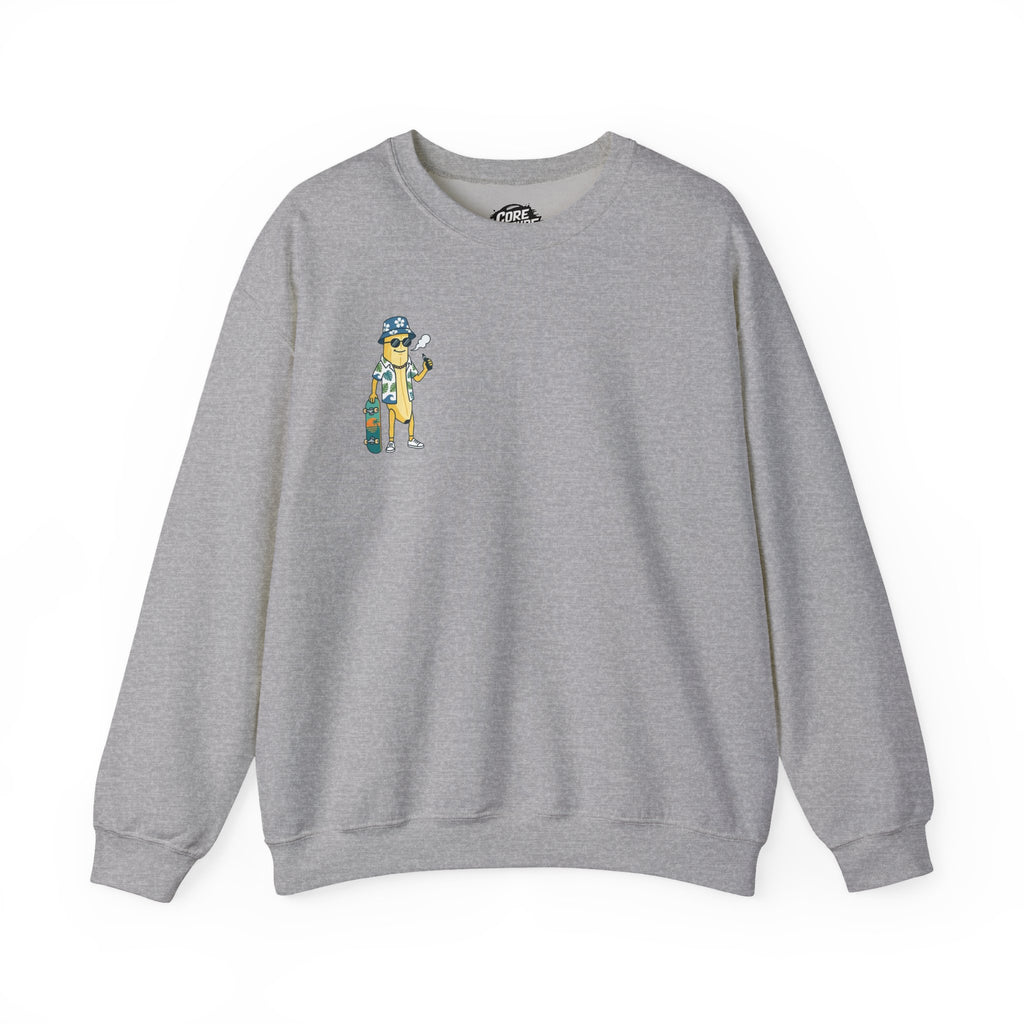 Unemployed Banana Bro Sweatshirt — Core Culture Co. Beached Logo Pullover