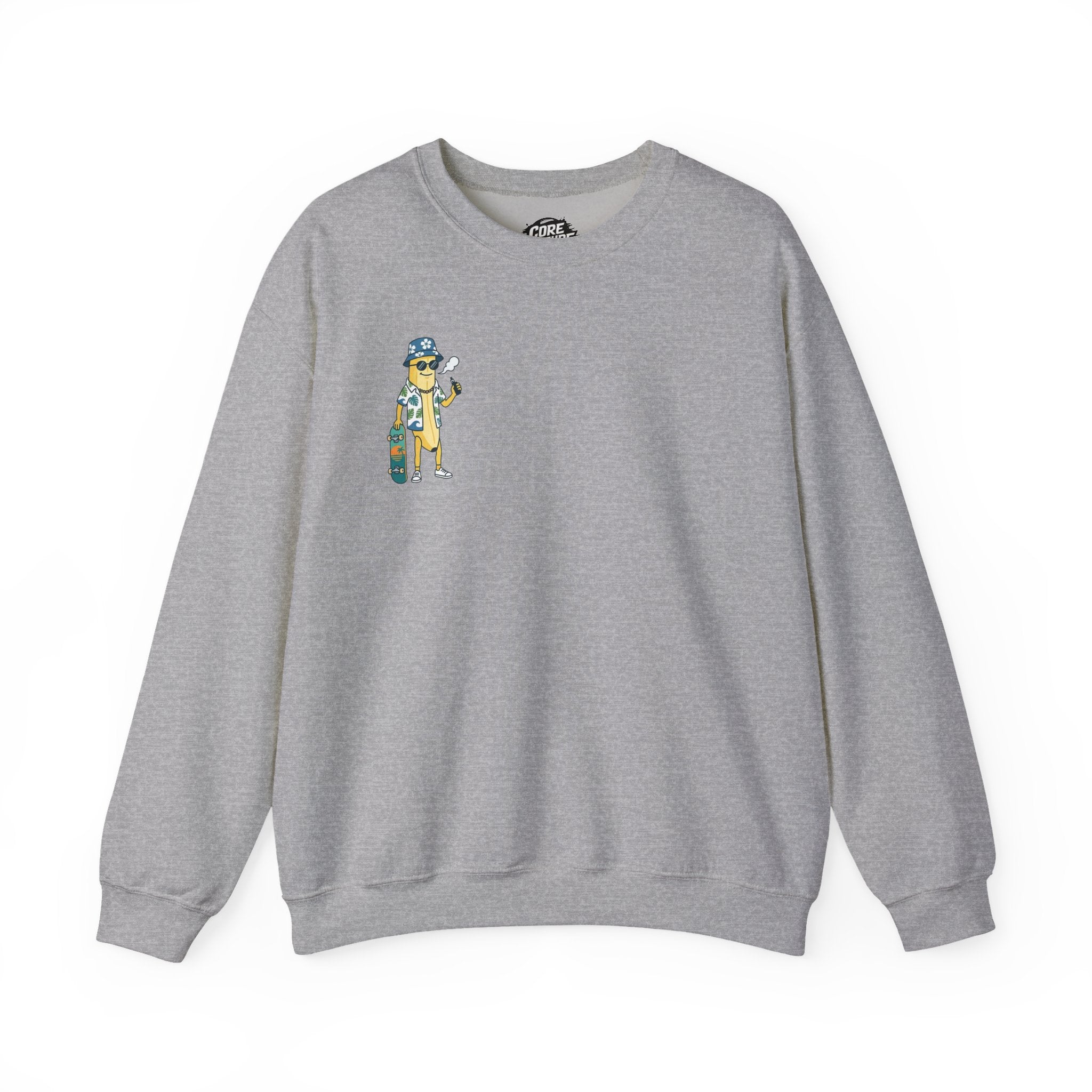 Unemployed Banana Bro Sweatshirt — Core Culture Co. Beached Logo Pullover