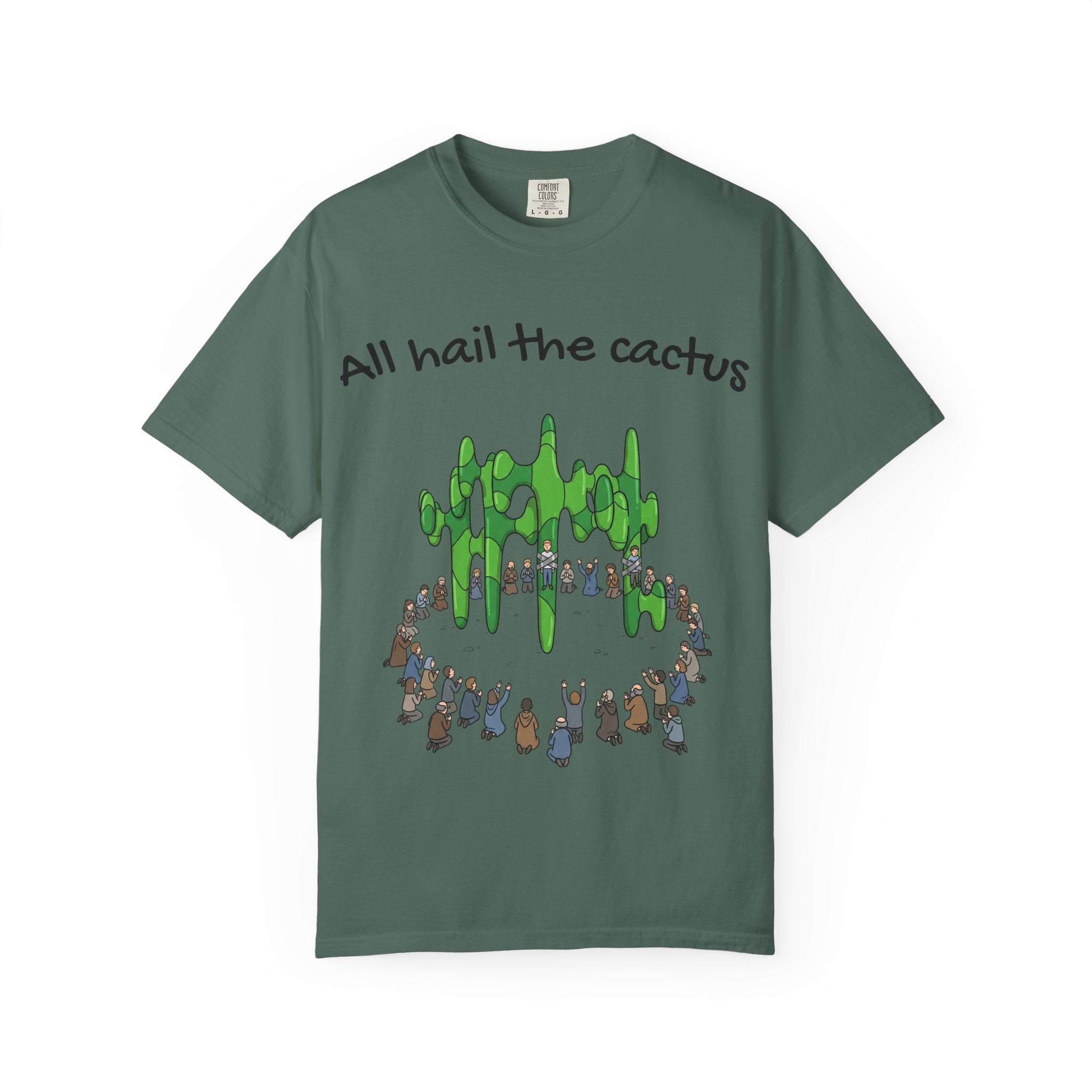 "All Hail the Cactus" - Perth Culture Core Crewneck | Meme Shirt