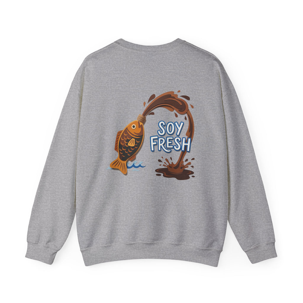 "Soy Fresh" Soy Sauce Sweatshirt - Japanese Core Culture Graphic Streetwear